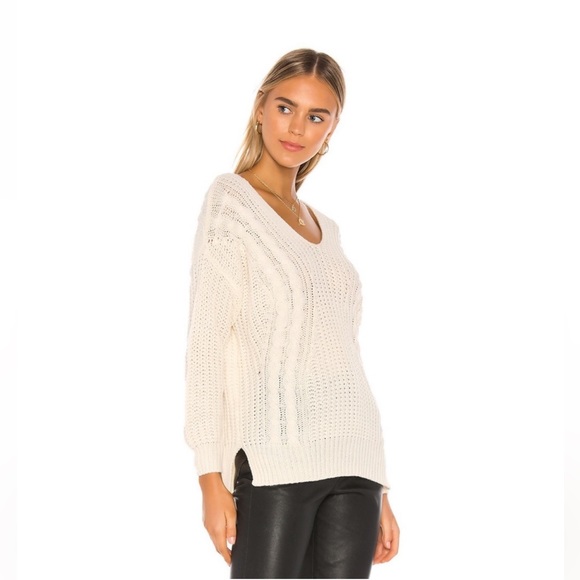 Heartloom Evon Sweater in Ivory - Picture 2 of 7
